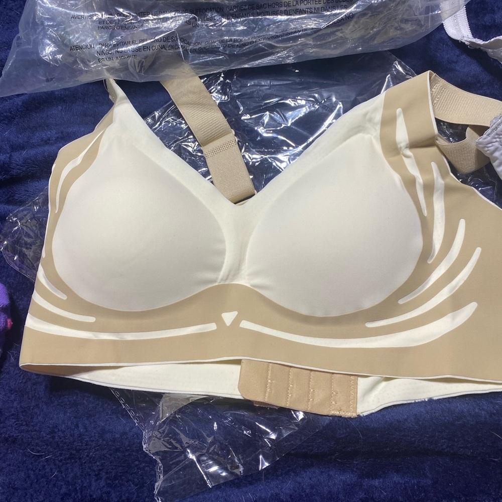 Four soft cup bras